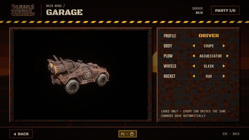The garage: coupe