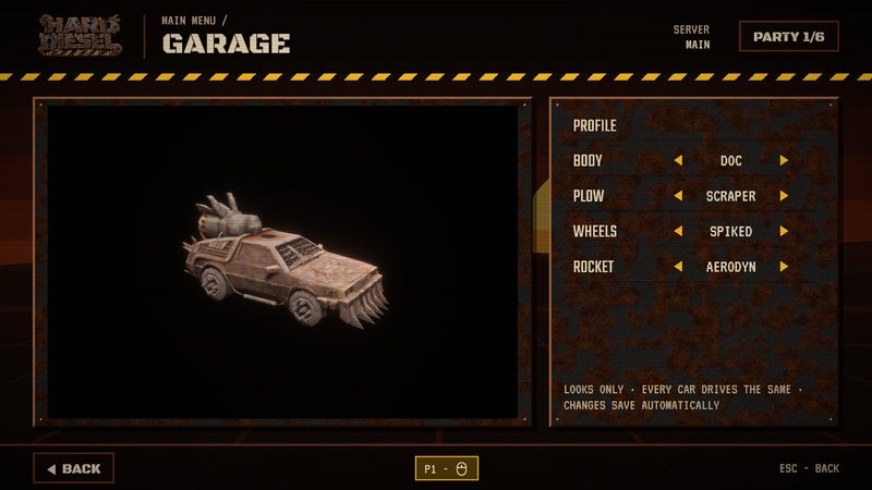The garage: doc