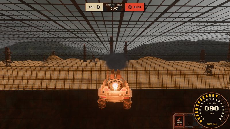 Up the wall, with the desert outside the bars